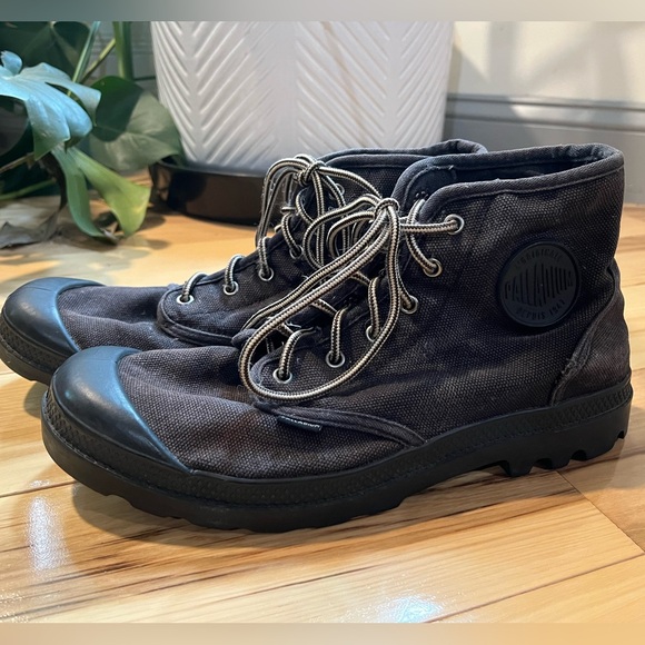 Palladium Pampa Hi Lace-up Boot Black Men’s 10 - Picture 1 of 8